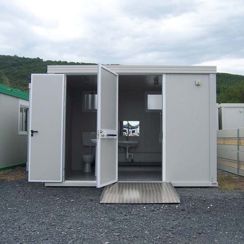 BLOC SANITAIRE PMR NEUF AVEC WC PMR, LAVABO PMR, WC STANDARD ET LAVE-MAINS – Image 5